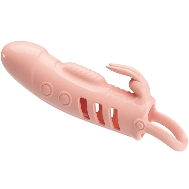 Funda Pene Rabbit Natural - Estimulador Vibrador Pretty Love Sloane