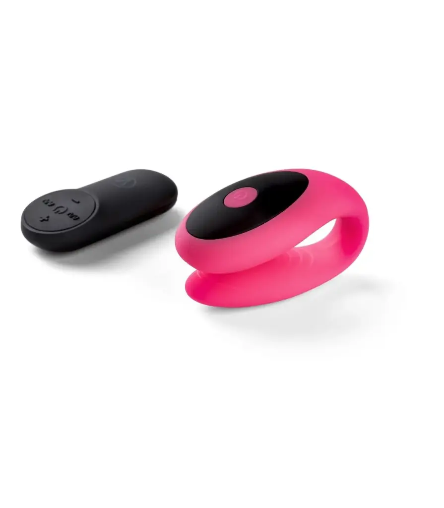 Vibrador Rosa G-Spot y Clitorial E12 - Placer Dual y Potente