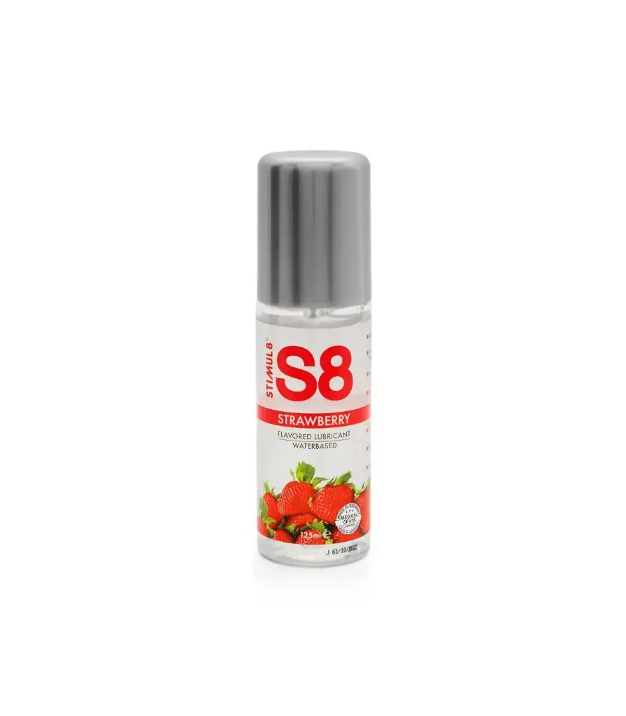 S8 FLAVORED LUBE STRAWBERRY 125ML