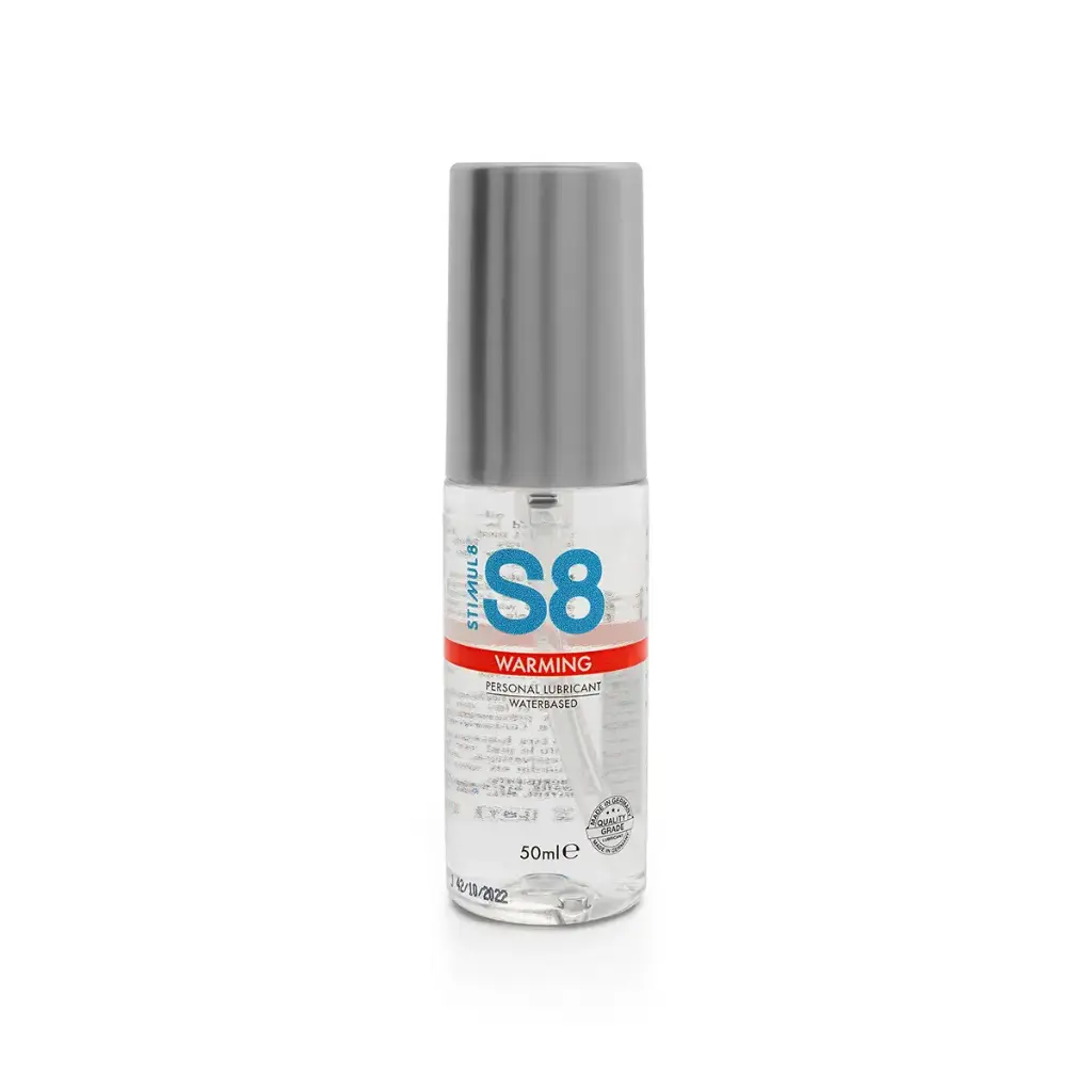 Lubricante Íntimo Base Agua Efecto Calor 50ml - S8 Sensualidad y Placer