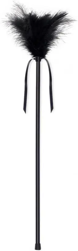 secretplay plumero plumas negro 40cm