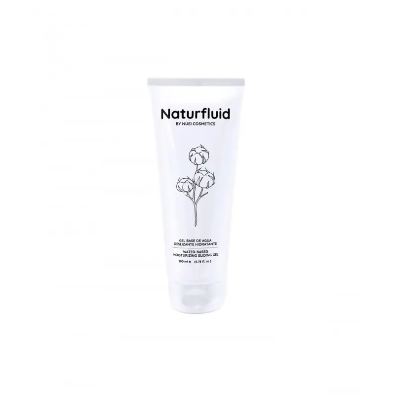 Gel Deslizante Hidratante Base Agua Naturfluid 200 ml
