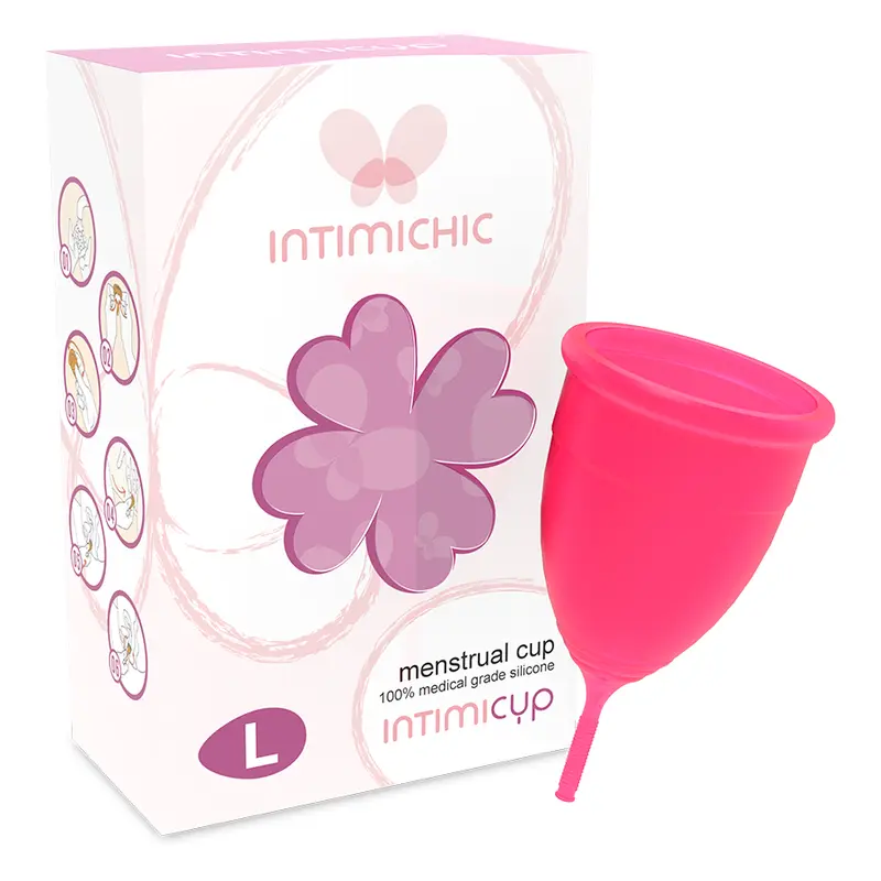 Copa menstrual Intimichic L - Silicona médica, cómoda y ecológica