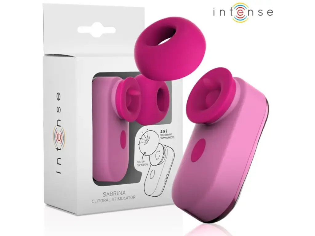 INTENSE - SABRINA TRAVEL SET ESTIMULADOR DE CLÍTORIS ROSA
