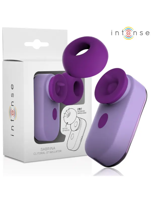 INTENSE - SABRINA TRAVEL SET ESTIMULADOR DE CLÍTORIS VIOLETA