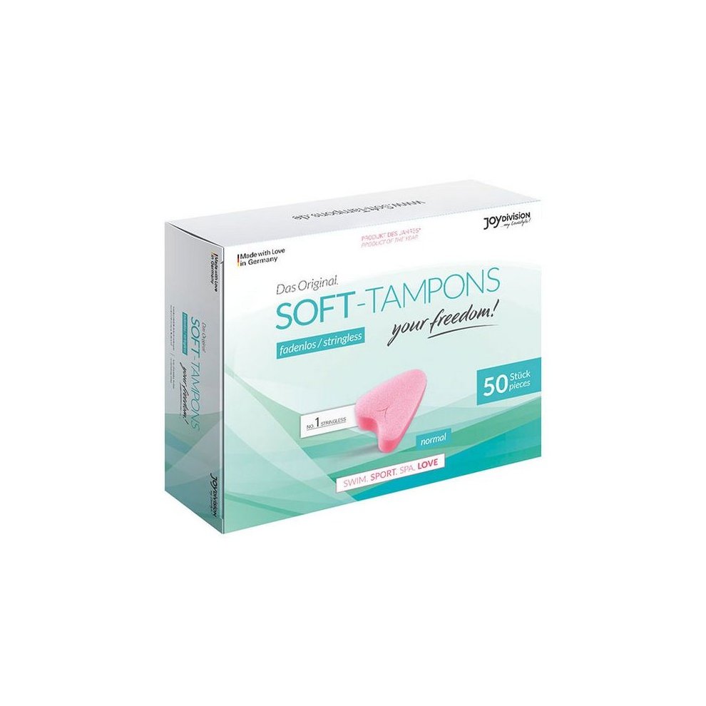 Joydivision soft tampons 50 pack - Pink