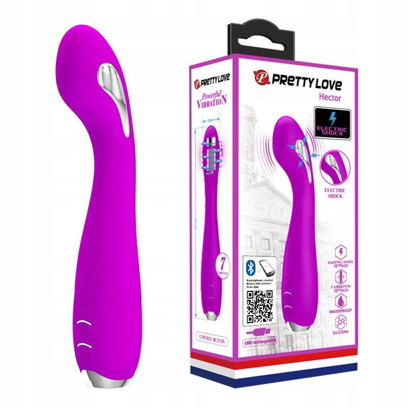 PRETTY LOVE - HECTOR VIBRADOR ELECTROSHOCK APP GRATUITA VIOLETA