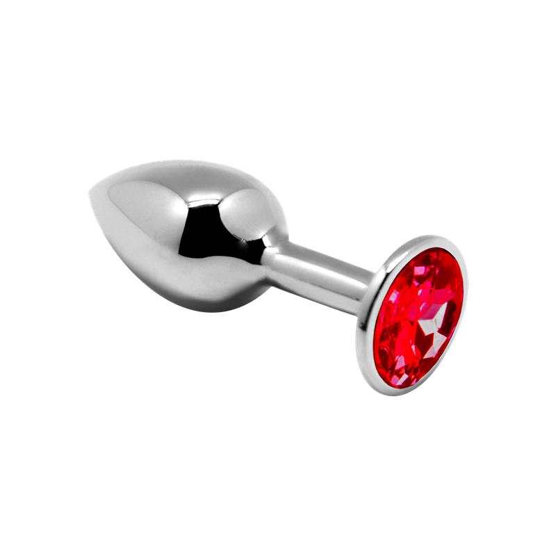 AL. Mini Metal Butt Plug Anal Pleasure Red M 19150