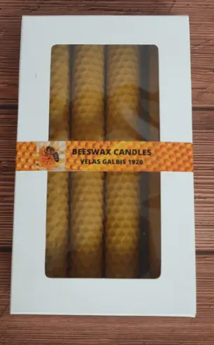 Vela panel cera de abeja Unidad