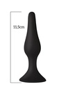 PLUG ANAL SILICONA NEGRO
