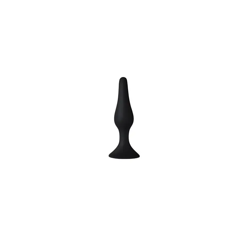 PLUG ANAL SILICONA NEGRO S
