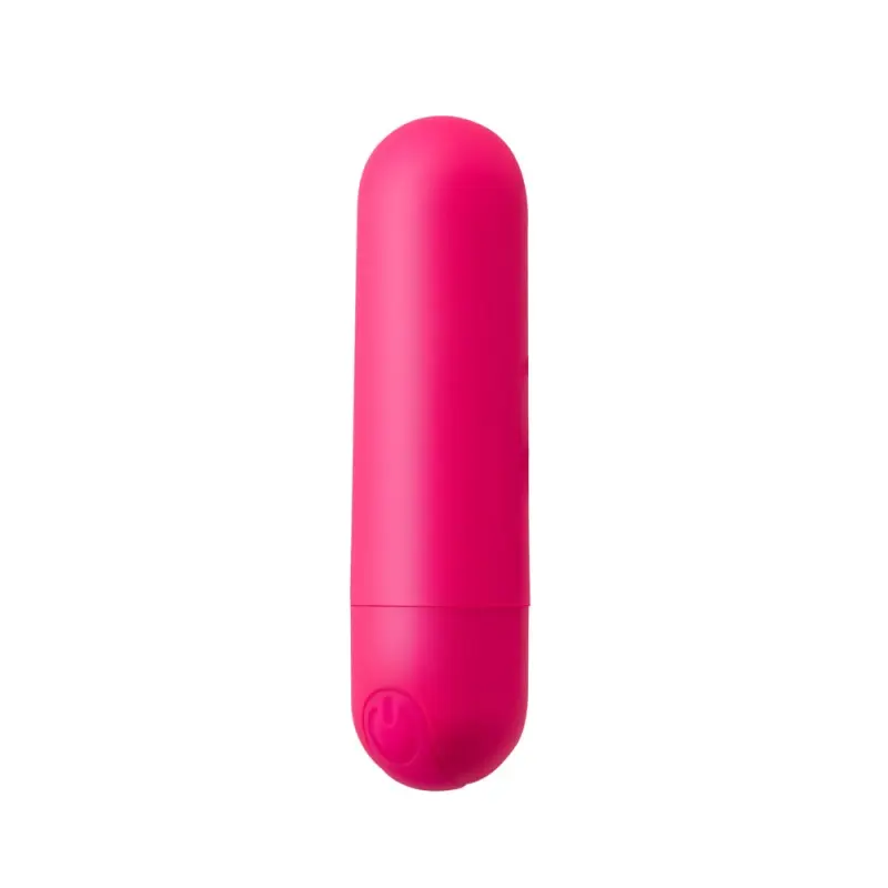 Bala Vibradora Recargable Rosa  10 modos Aterciopelada