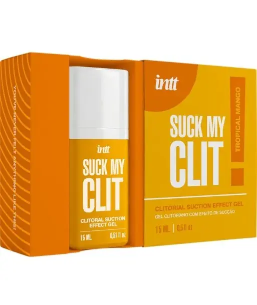 INTT - SUCK MY CLIT GEL EFECTO SUCCIÓN MANGO 15 ML