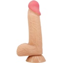 Pretty Love Sliding Skin Series Realistic Dildo with Sliding Skin Suction Cup 20.6 Cm