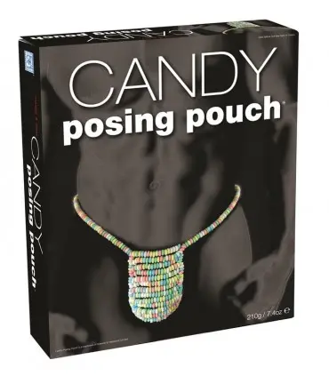 [5022782333973] Sexy Candy Posing Pouch - Divertido y Atractivo Ropa Interior para Hombres