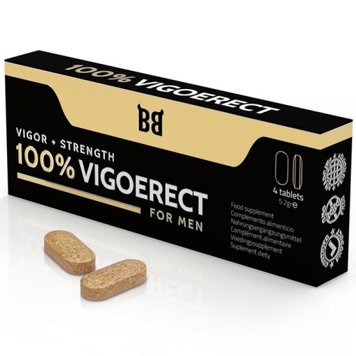 [8435566040757] BLACKBULL VigorErect Potenciador Masculino - 4 Cápsulas Efectivas
