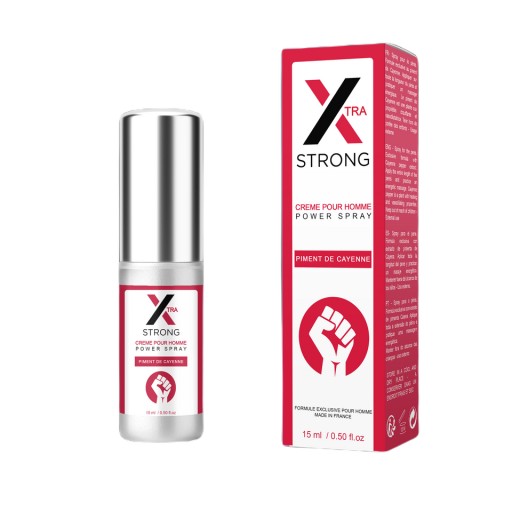 [3548960030554] Potente Estimulante Masculino X STRONG para Potencia y Rendimiento