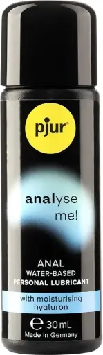 [827160110208] PJUR ANALYSE ME LUBRICANTE AGUA ANAL 30 ML