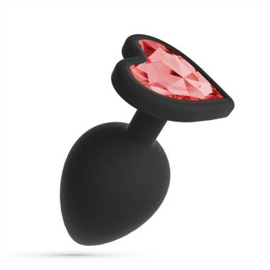 [7403254158467] Plug Anal Pequeño con Joyas - Cuore Intimate Collection