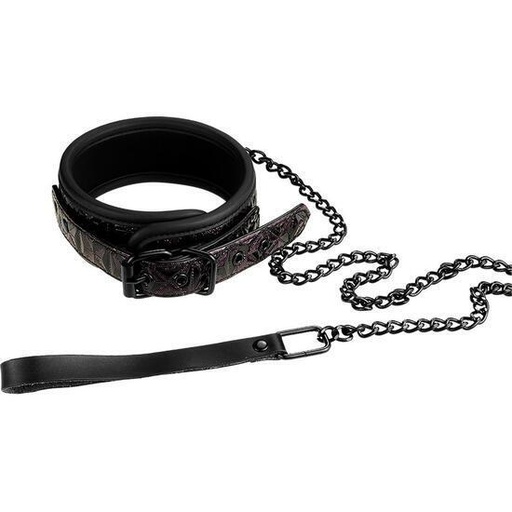 [45106] COLLAR CON CADENA LILA