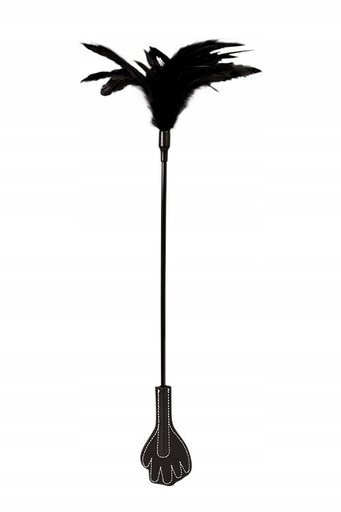[44813] FUSTA GP FEATHER CROP NEGRA