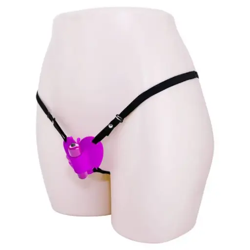 [58666] PRETTY LOVE - MASAJEADOR DE CLITORIS HEARTBEAT 10 MODOS DE VIBRACION MORADO
