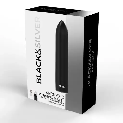 [47252] Vibrador Bala Negro Kernex 2 - Potente y Discreto para Placer Intenso