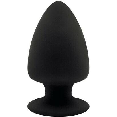 [8433345230498] Plug Anal SILEXD XS 8cm Negro - Silicona Suave y Flexible para Principiantes