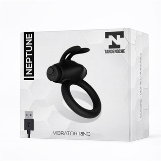[8436583791028] TARDENOCHE NEPTUNE ANILLO VIBRADOR SILICONA RECARGABLE USB