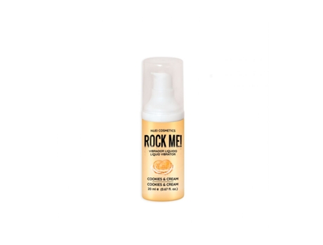 [8495390890485] Vibrador Líquido Cookies & Cream 20ml - Rock Me! Estimulación Intensa
