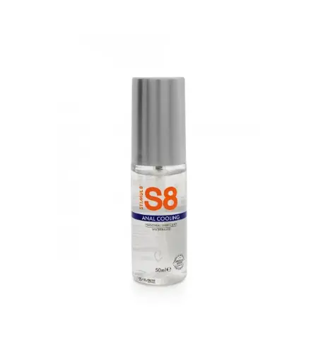 [8713221819727] Lubricante Anal Efecto Frío Base Agua 50ml - S8 Intenso y Refrescante
