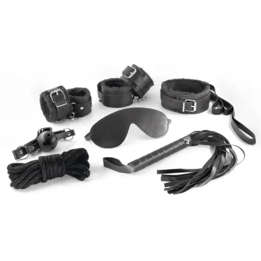 [7403254157569] Set de Bondage Erótico de 8 Piezas - Juguetes Sensuales para Adultos