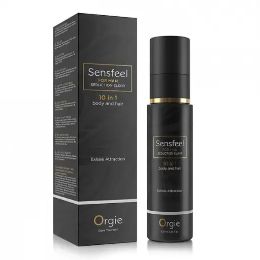 [5600298351829] Orgie Sensfeel Seduction Elixir 10-in-1 para Hombre - Atracción y Cuidado