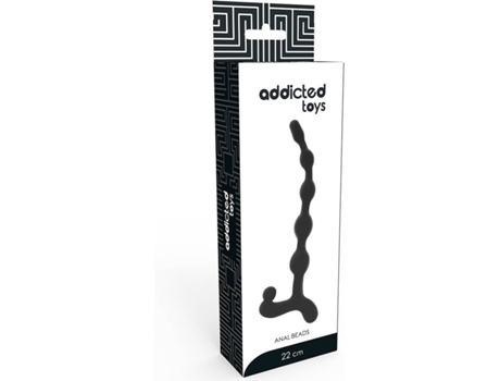 [8435565909192] Bolas Anales Negras 22cm - Juguete Erótico Premium para Adultos