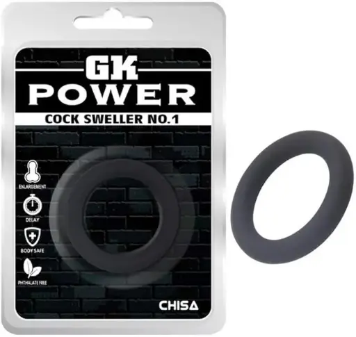 [759746534750] Anillo Pene Silicona Sweller No.1 - Mejora Rendimiento y Placer 3.5cm