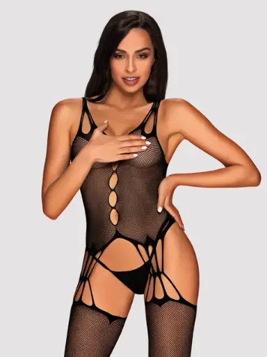 [5901688233184] Bodystocking Sexy Talla Grande XL/XXL - Lencería Erótica Obsessive