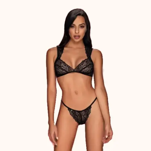 [5901688232446] Conjunto Lencería Sexy OBSESSIVE ELISETTA L/XL - Encanto y Elegancia