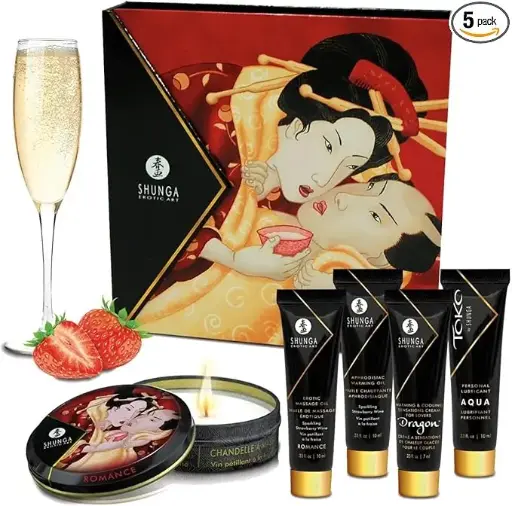 [697309082082] KIT SECRET GEISHA FRESA CHAMPAGNE