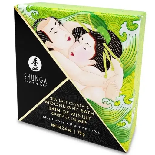 [697309066174] Sales de Baño Aromáticas Shunga Lotus 75g - Relajación y Sensualidad