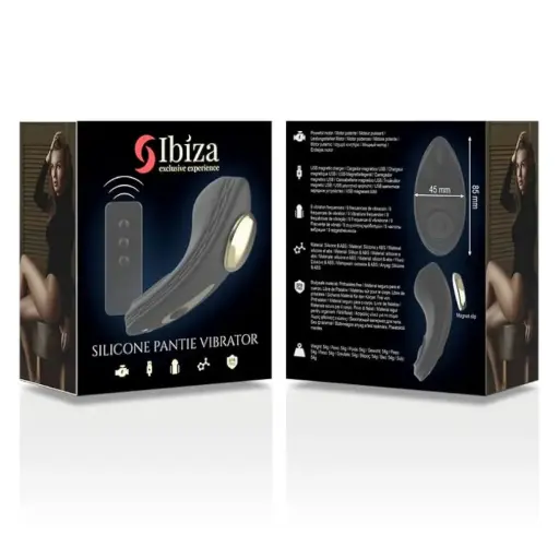 [8435565939182] IBIZA - PANTIE VIBRADOR CONTROL REMOTO SILICONA