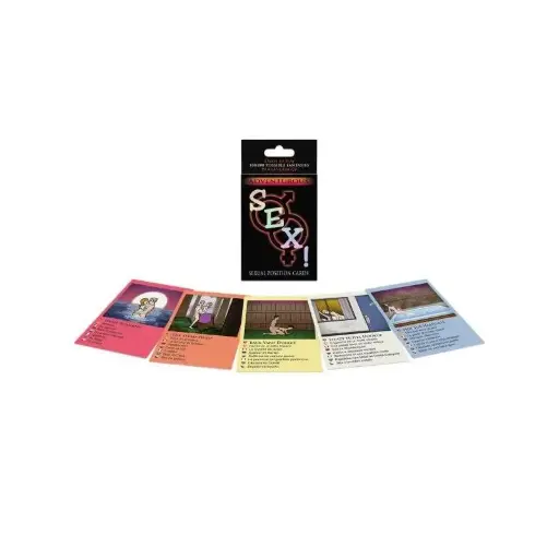[825156108482] JUEGO DE CARTAS ADVENTUROUS SEX CARD GAME
