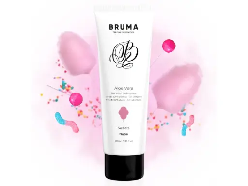 [8435566040993] BRUMA™ - GEL DESLIZANTE CON ALOE VERA SABOR A NUBE 100 ML