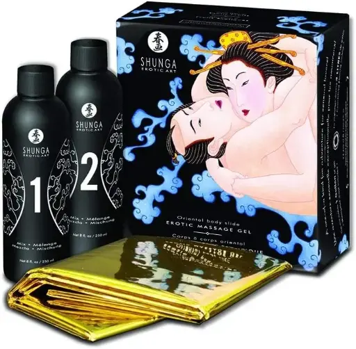 [697309077019] GEL DE MASAJE EROTICO CUERPO A CUERPO ORIENTAL FRUTAS EXOTICAS
