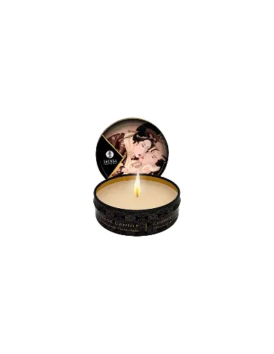 [697309046091] Vela de masaje aromática de Chocolate 30ml - Relajación y cuidado de la piel