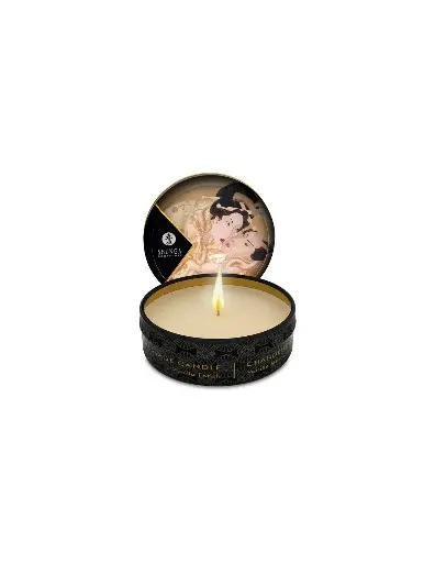 [697309046015] Vela de Masaje Aromática de Vainilla 30ml - Relajación y Bienestar