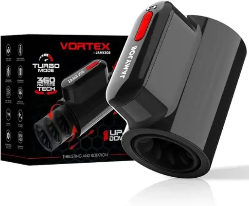 [8435566047572] Jamyjob- Vortex masturbador turbo con empuje y rotación 360 up