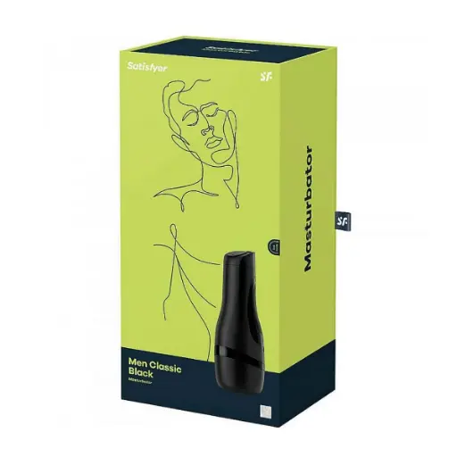 [4061504001753] Masturbador Hombre Clásico (Negro)