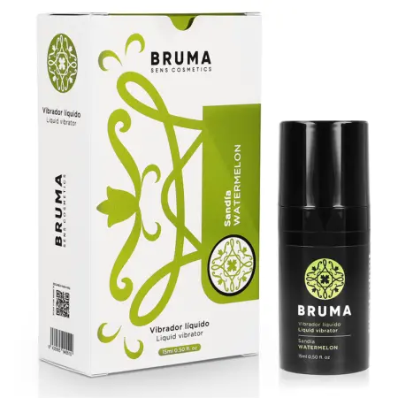 [8435565945510] BRUMA - POTENTE GEL VIBRADOR LÍQUIDO SANDÍA 15 ML