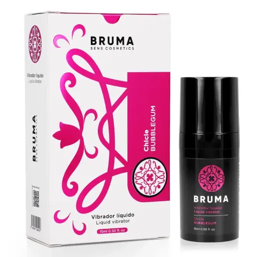 [8435565945503] BRUMA - POTENTE GEL VIBRADOR LÍQUIDO CHICLE 15 ML