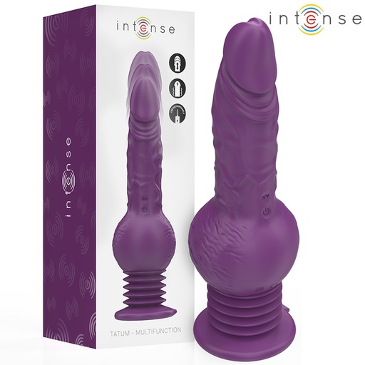 [8435565957834] Intense - Tatum Multifunktionsvibrator Mit Auf- Und Abvibration 24 Cm Lila -
